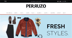 Desktop Screenshot of perruzo.com